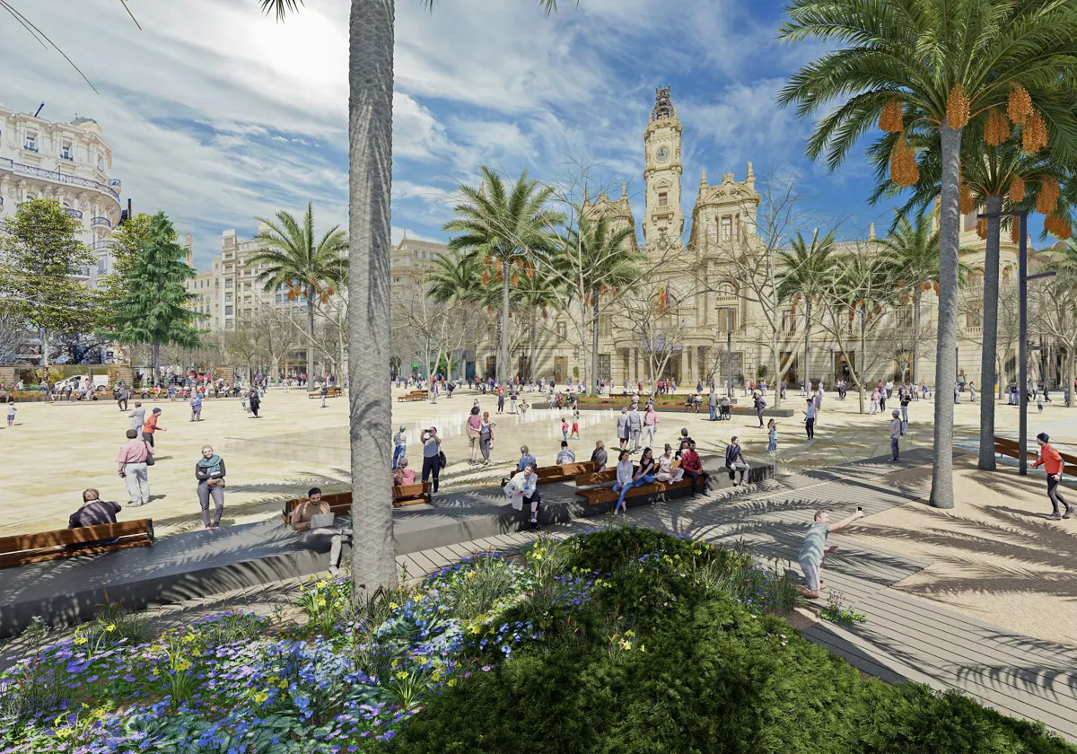 La reforma de la plaza del Ayuntamiento, el desafío envenenado para Catalá 