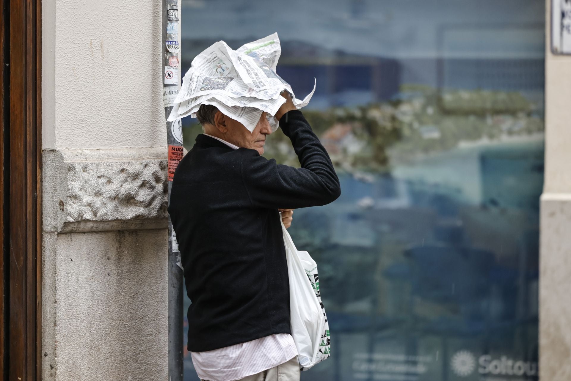 Fotos de los efectos de la borrasca Boris en Valencia