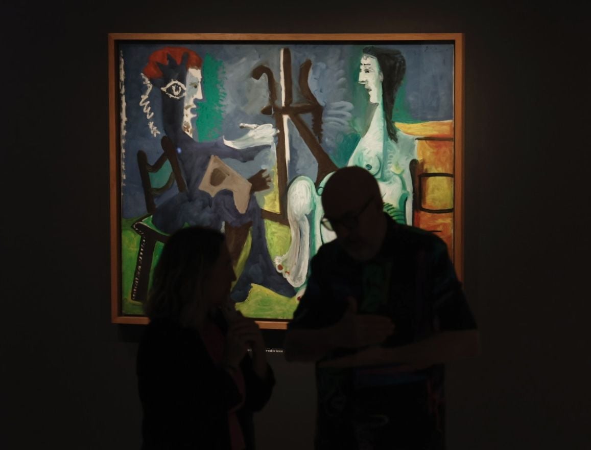 Picasso y su musa Jacqueline toman Valencia