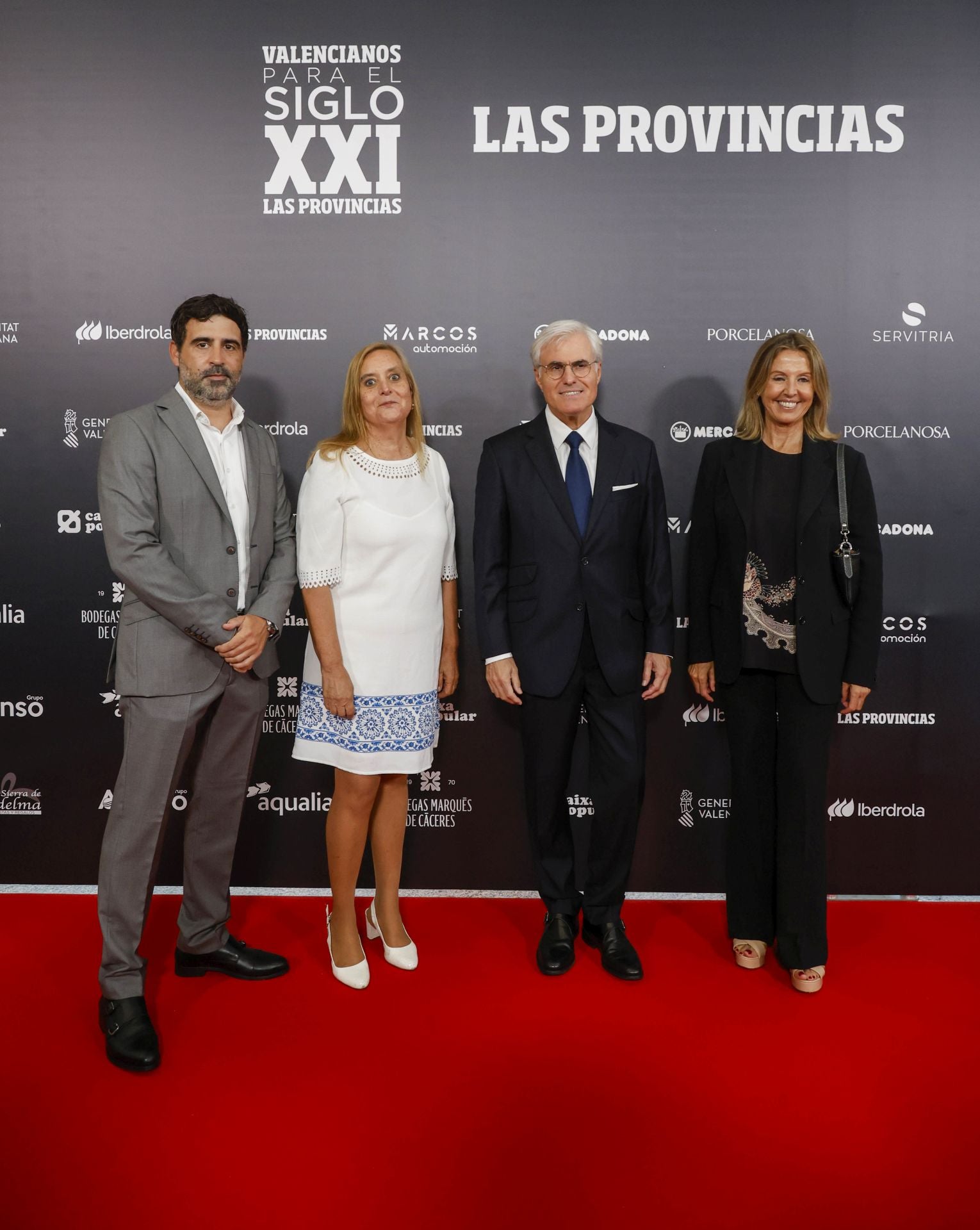 Alberto Rallo, periodista de LAS PROVINCIAS, Carolina Rius, magistrada de la Sala de lo Penal de la Audiencia Nacional, Alfredo Escardino, profesor de la Universidad Europea de Valencia, y Cristina Caruana, experta en gestión inmobiliaria.