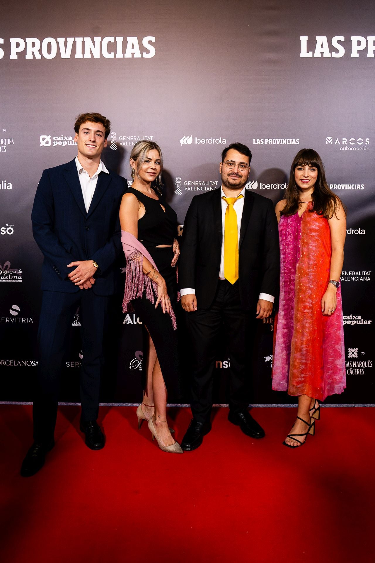 Enrique pastor, Anabella KG, Javier Pineda y Marisela Martín, de la empresa Cuenca Mirasol