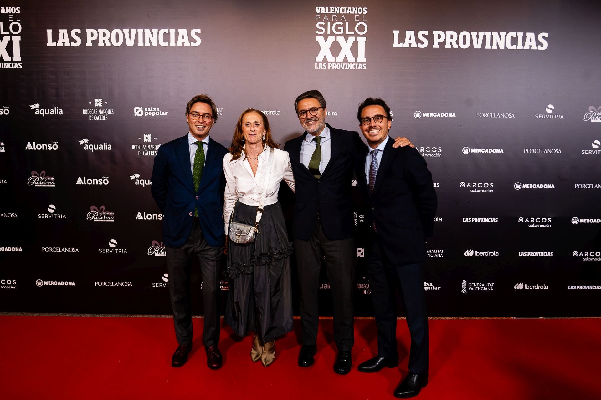 Javier de Miguel y Juan Ferrer, socios del dEspacho JJL, junto a Alejandro noguera y Concha Pastor, delegada de TODOALICANTE