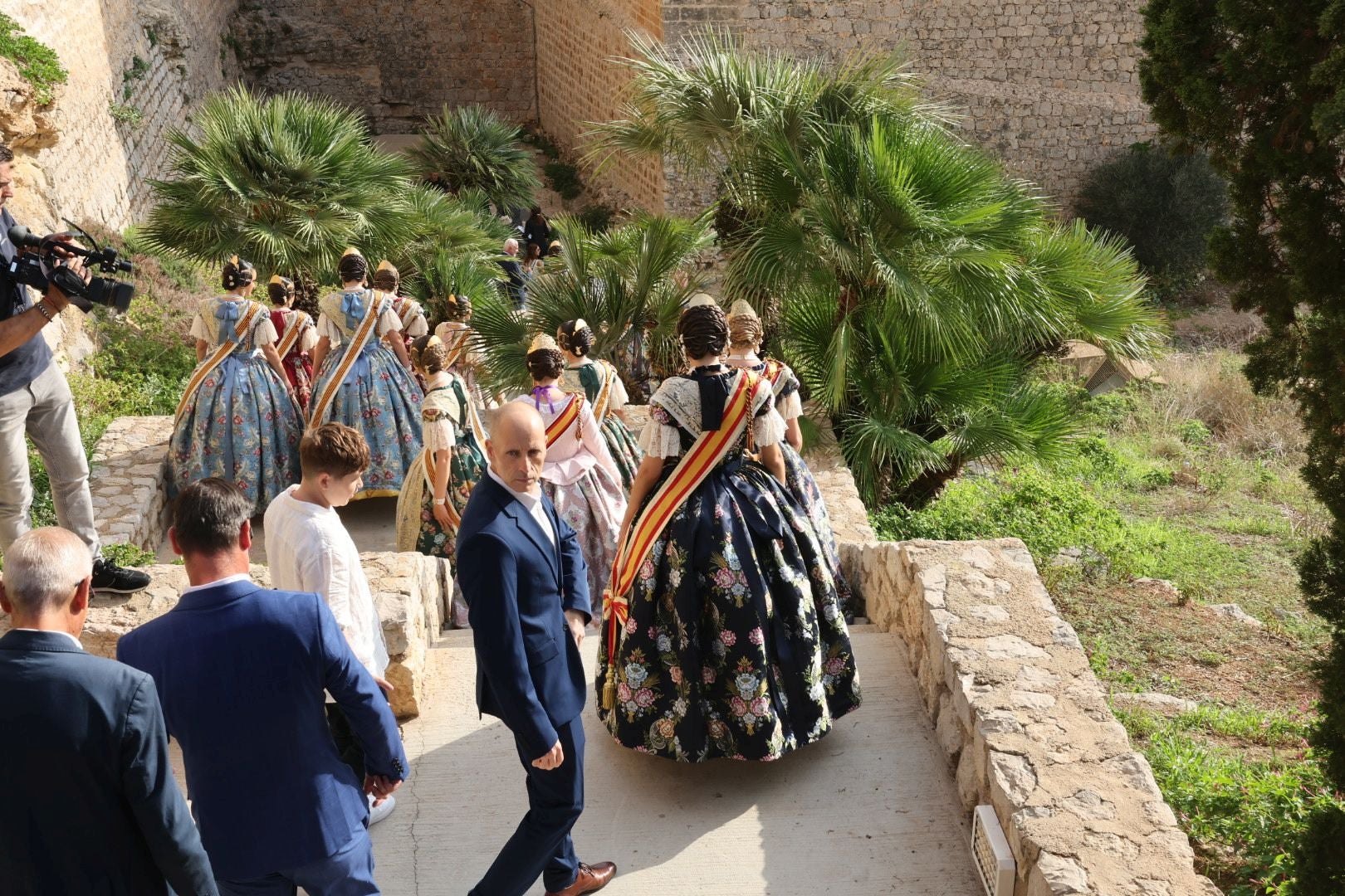 Las candidatas a Fallera Mayor de Valencia visitan Ibiza