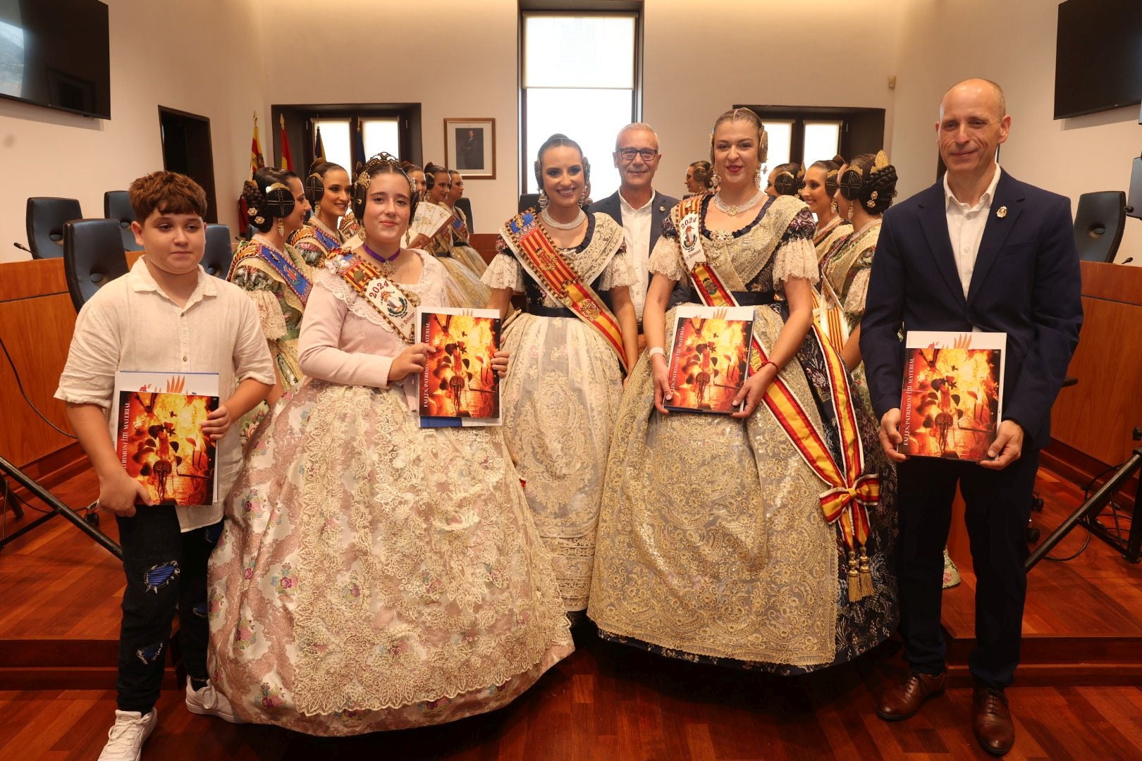 Las candidatas a Fallera Mayor de Valencia visitan Ibiza