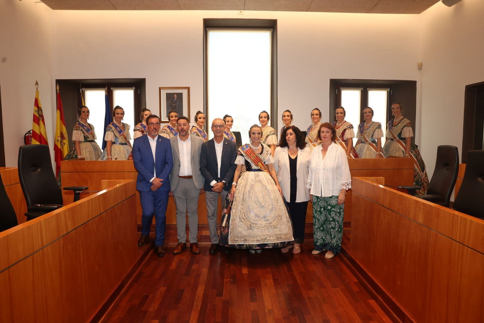 Las candidatas a Fallera Mayor de Valencia visitan Ibiza