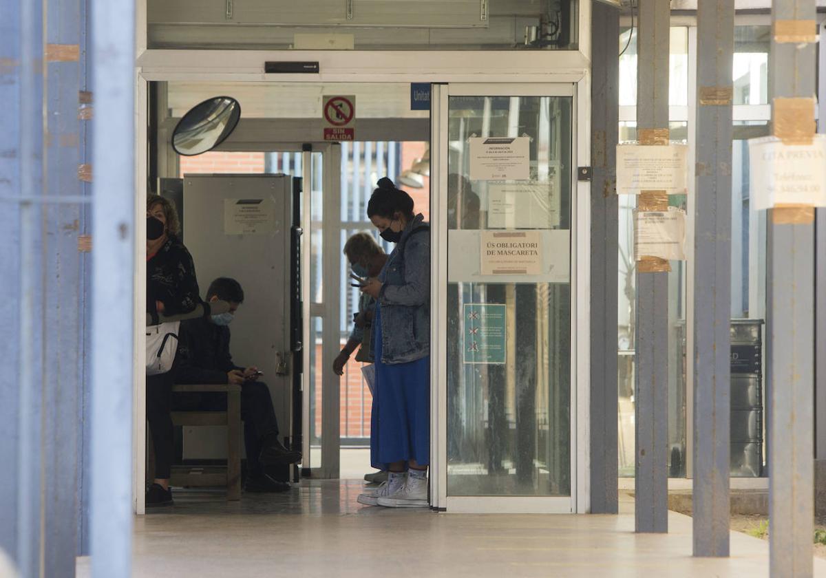 Interior de un centro de salud.