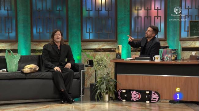 Entrevista de David Broncano a Norman Reedus.