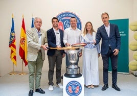 Presentación de la Copa Faulcombridge en la Diputación de Valencia.