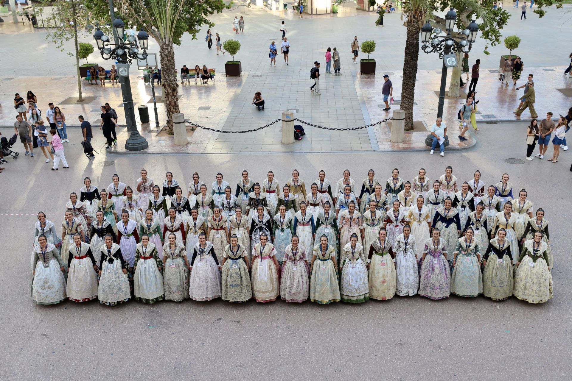 Recta final de las pruebas para las candidatas que optan a ser fallera mayor de Valencia 2025