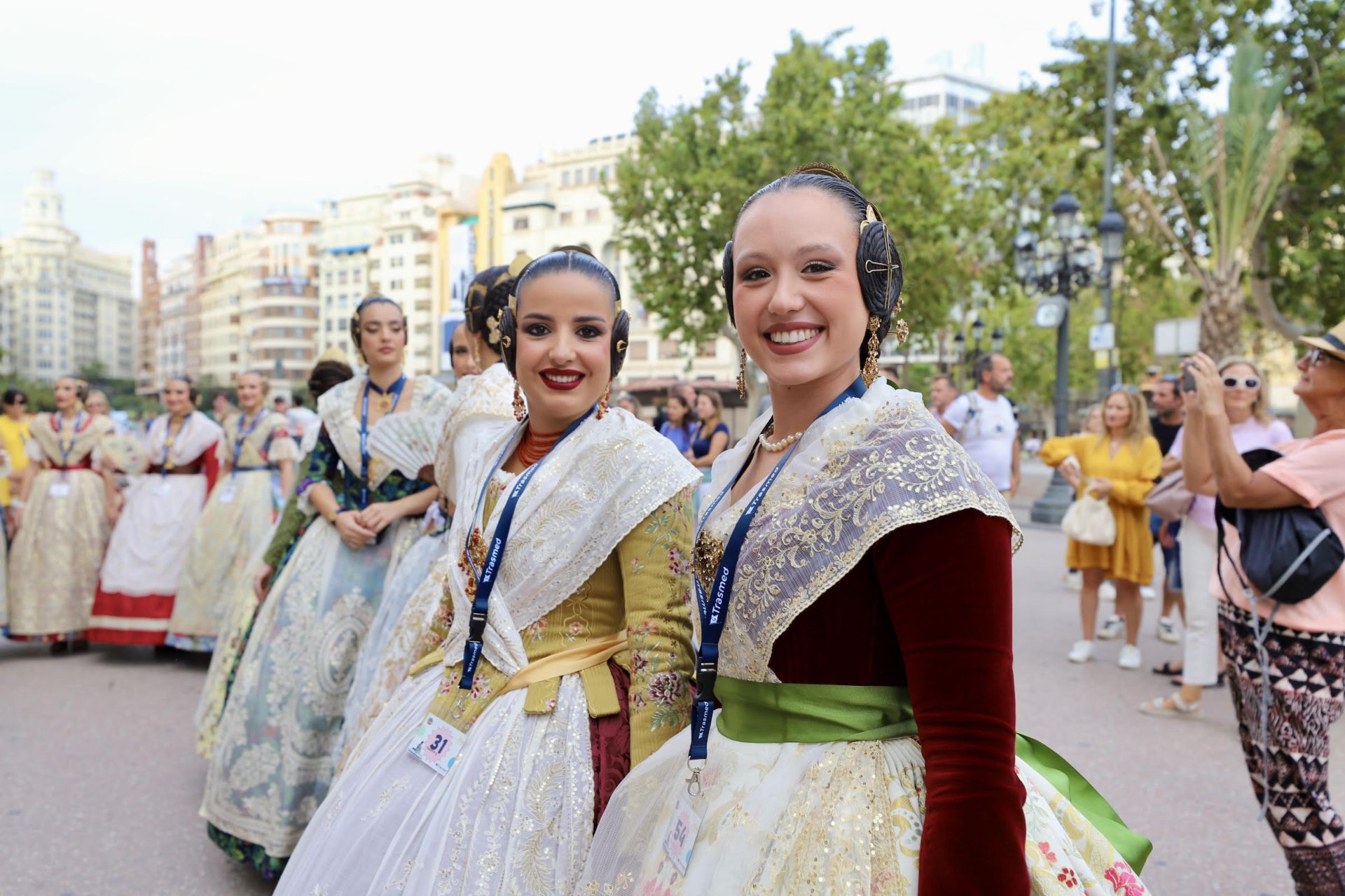 Recta final de las pruebas para las candidatas que optan a ser fallera mayor de Valencia 2025