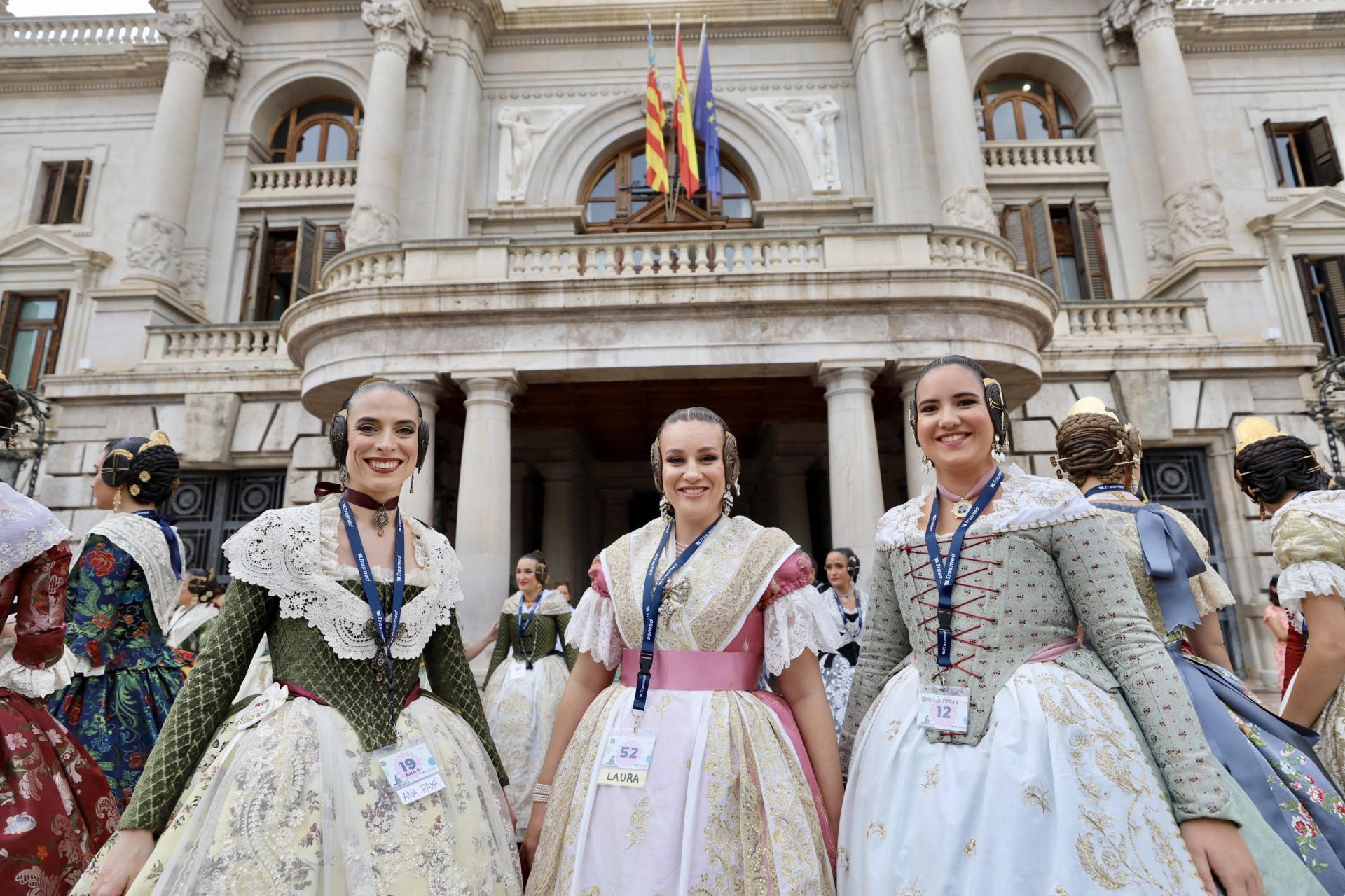 Recta final de las pruebas para las candidatas que optan a ser fallera mayor de Valencia 2025