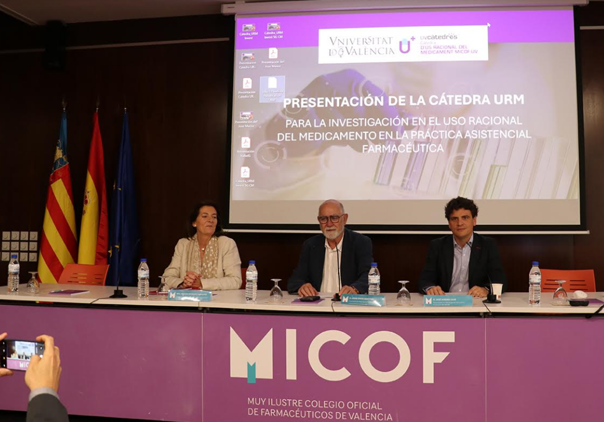 Acto de presentación de la Cátedra URM en mayo de este año