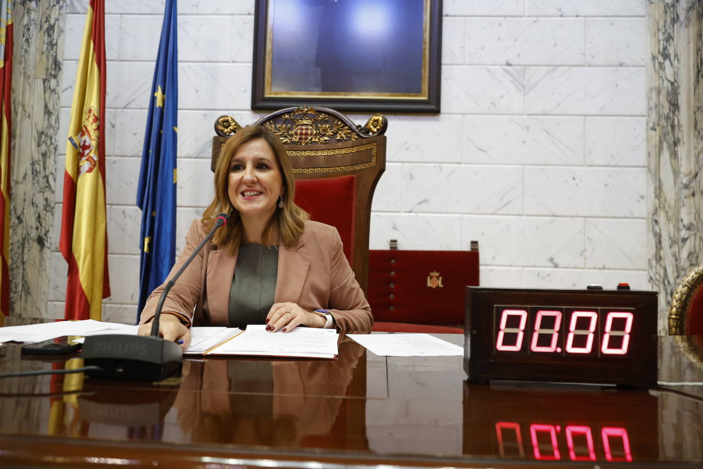 Fotos del pleno del Ayuntamiento de Valencia (25 de septiembre)