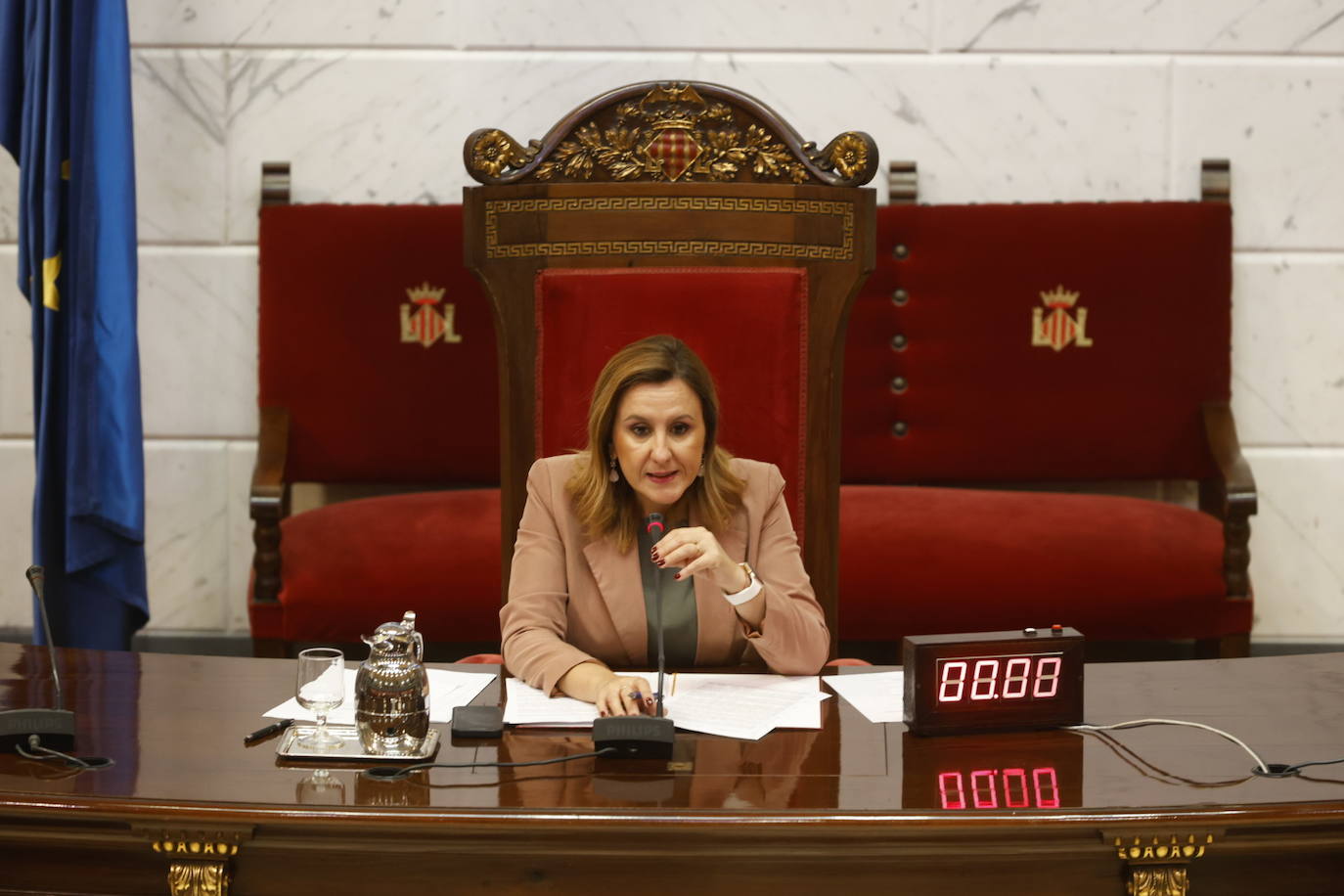 Fotos del pleno del Ayuntamiento de Valencia (25 de septiembre)