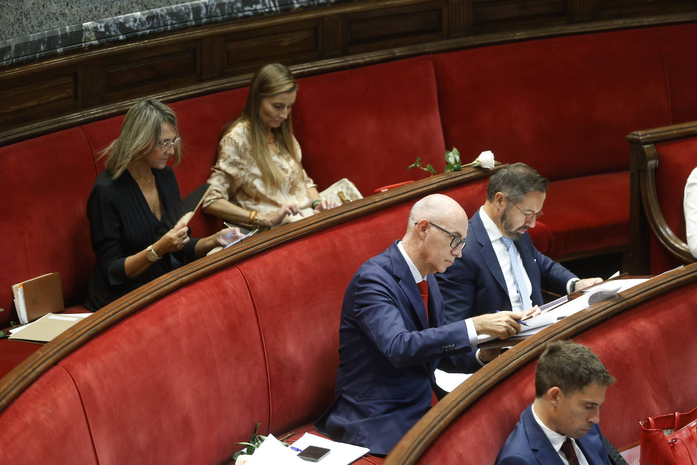 Fotos del pleno del Ayuntamiento de Valencia (25 de septiembre)