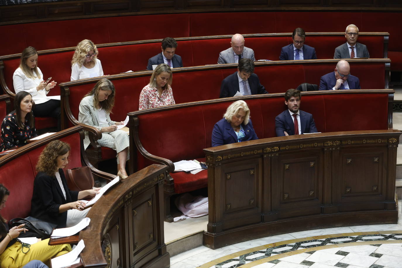 Fotos del pleno del Ayuntamiento de Valencia (25 de septiembre)