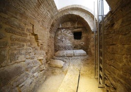 Cripta romana de la Iglesia de San Juan del Hospital de Valencia.