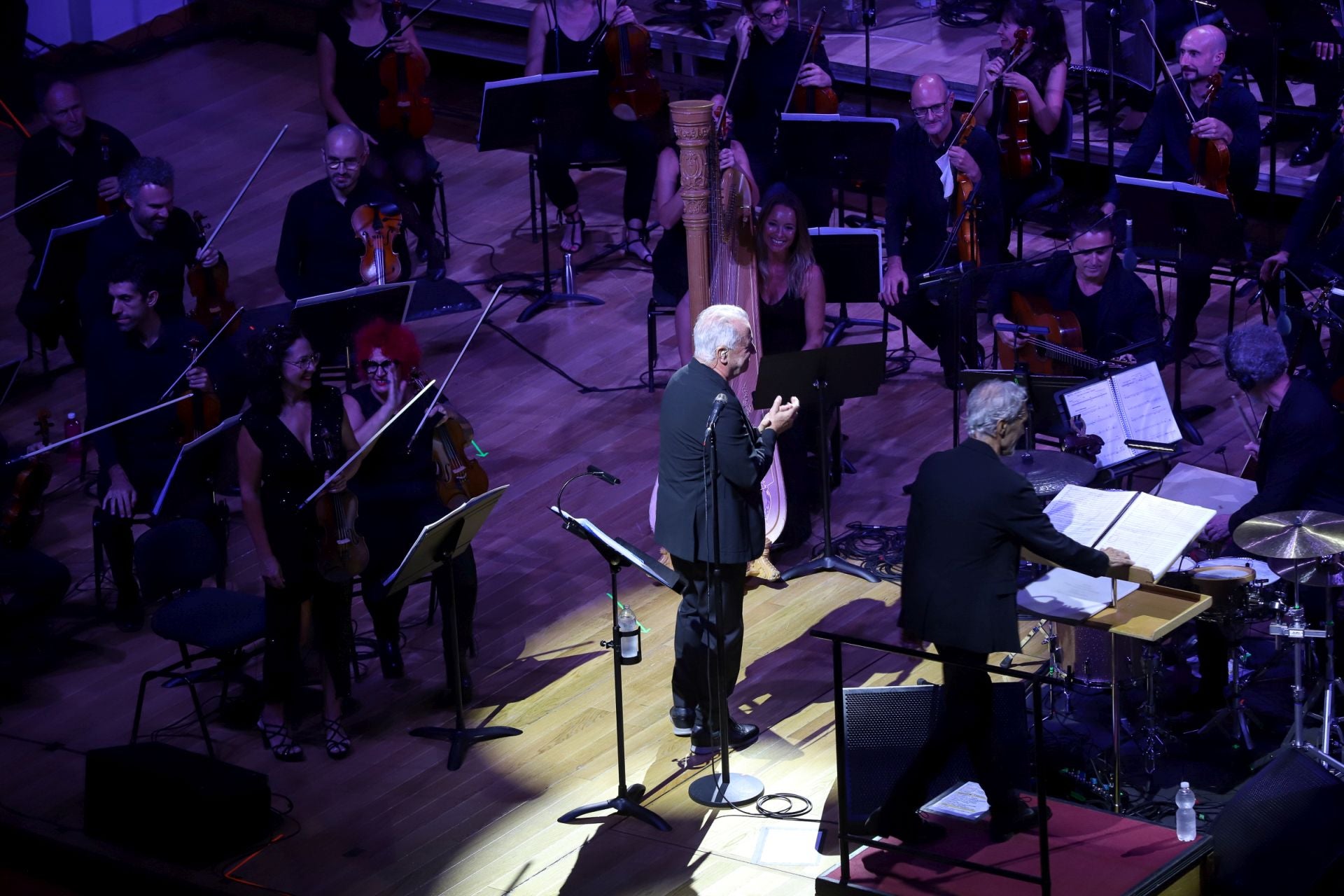 El concierto de Víctor Manuel en Valencia, en imágenes