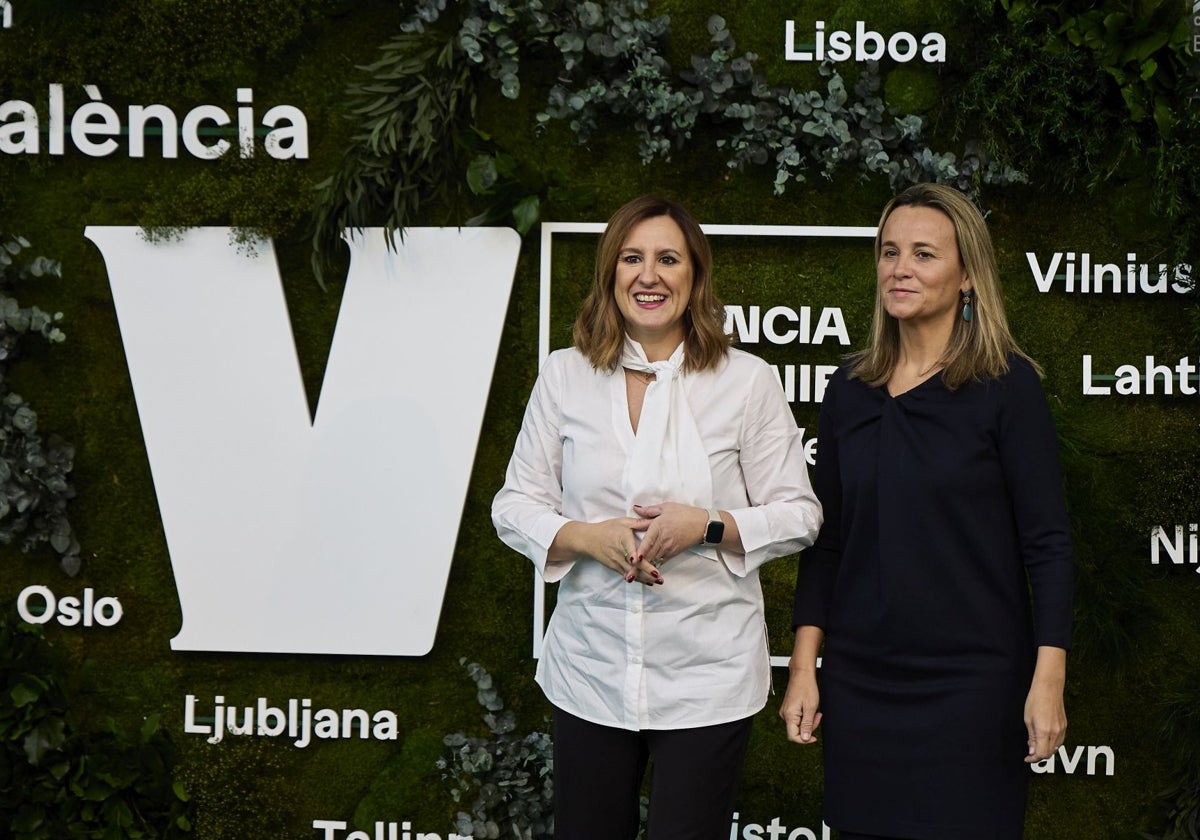 Inauguración de los actos de la Capitalidad Verde Europea, con el nombre de la ciudad con acento abierto.