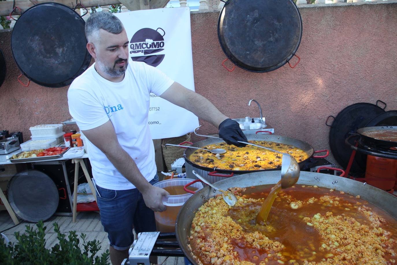 Imagen principal - Varias de las propuestas que ofrece el festival gastronómico.