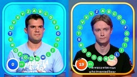 Nacho y Manu, durante el programa.