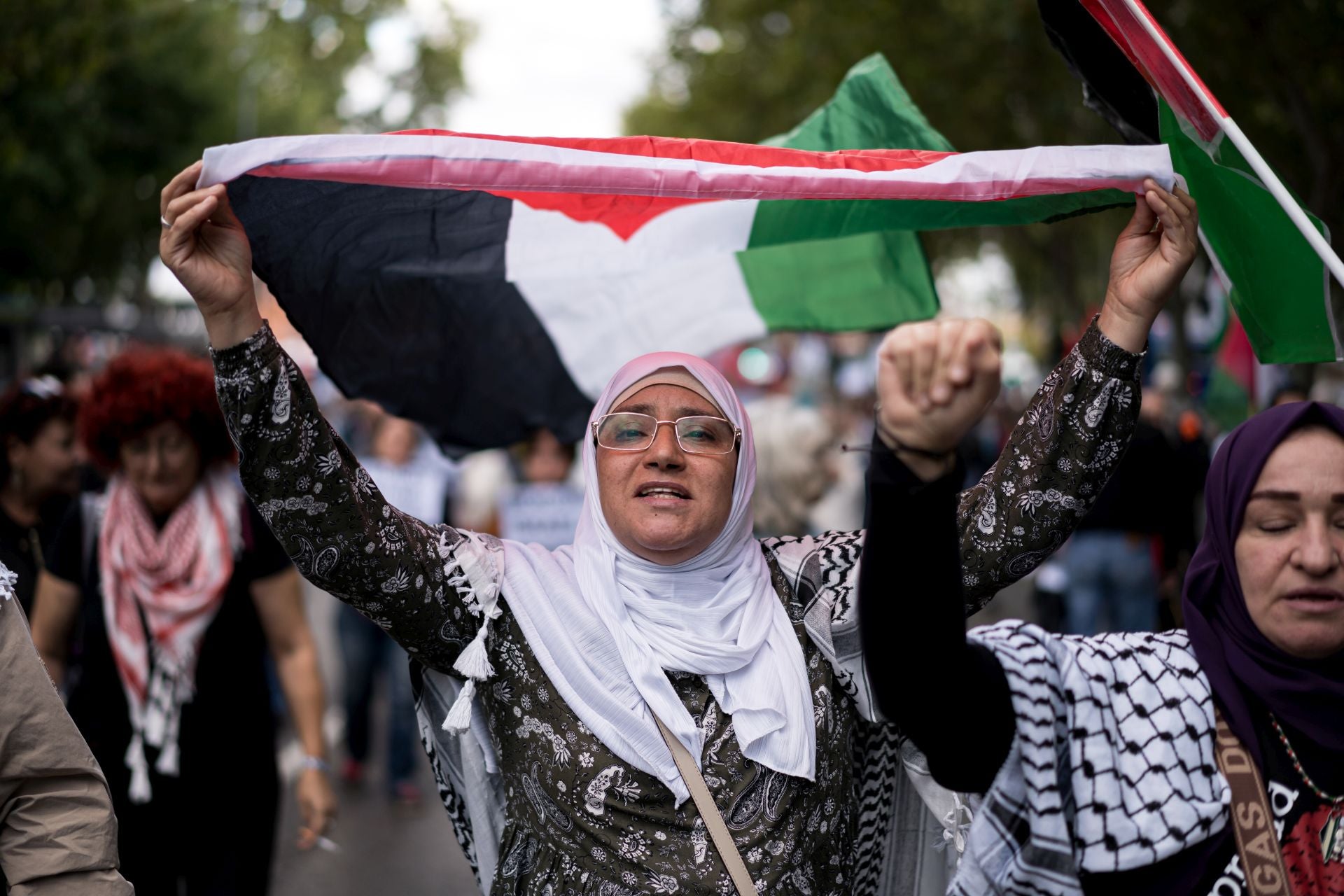 Manifestación pro-Palestina en Valencia