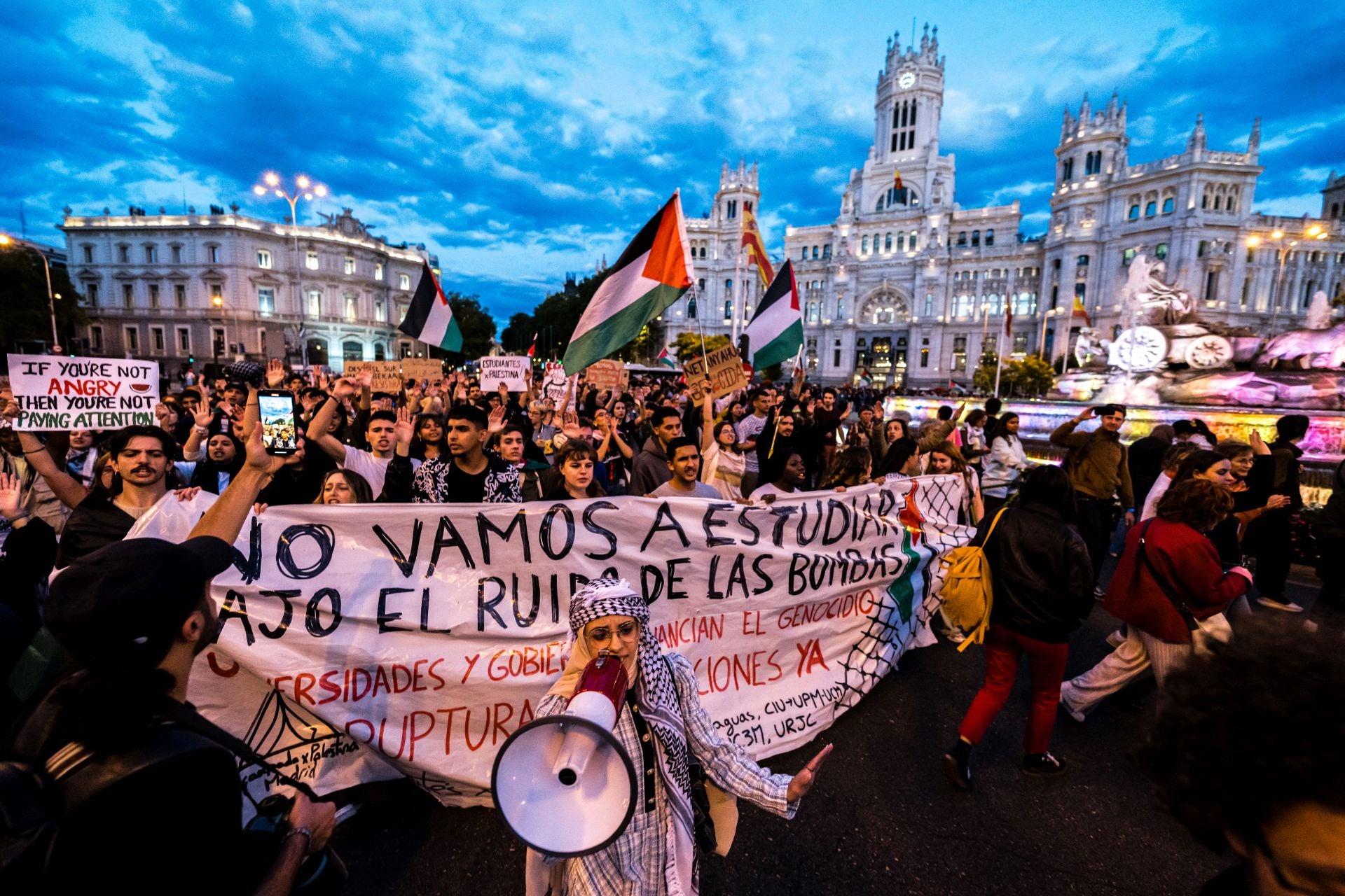 Manifestación pro-Palestina en Valencia