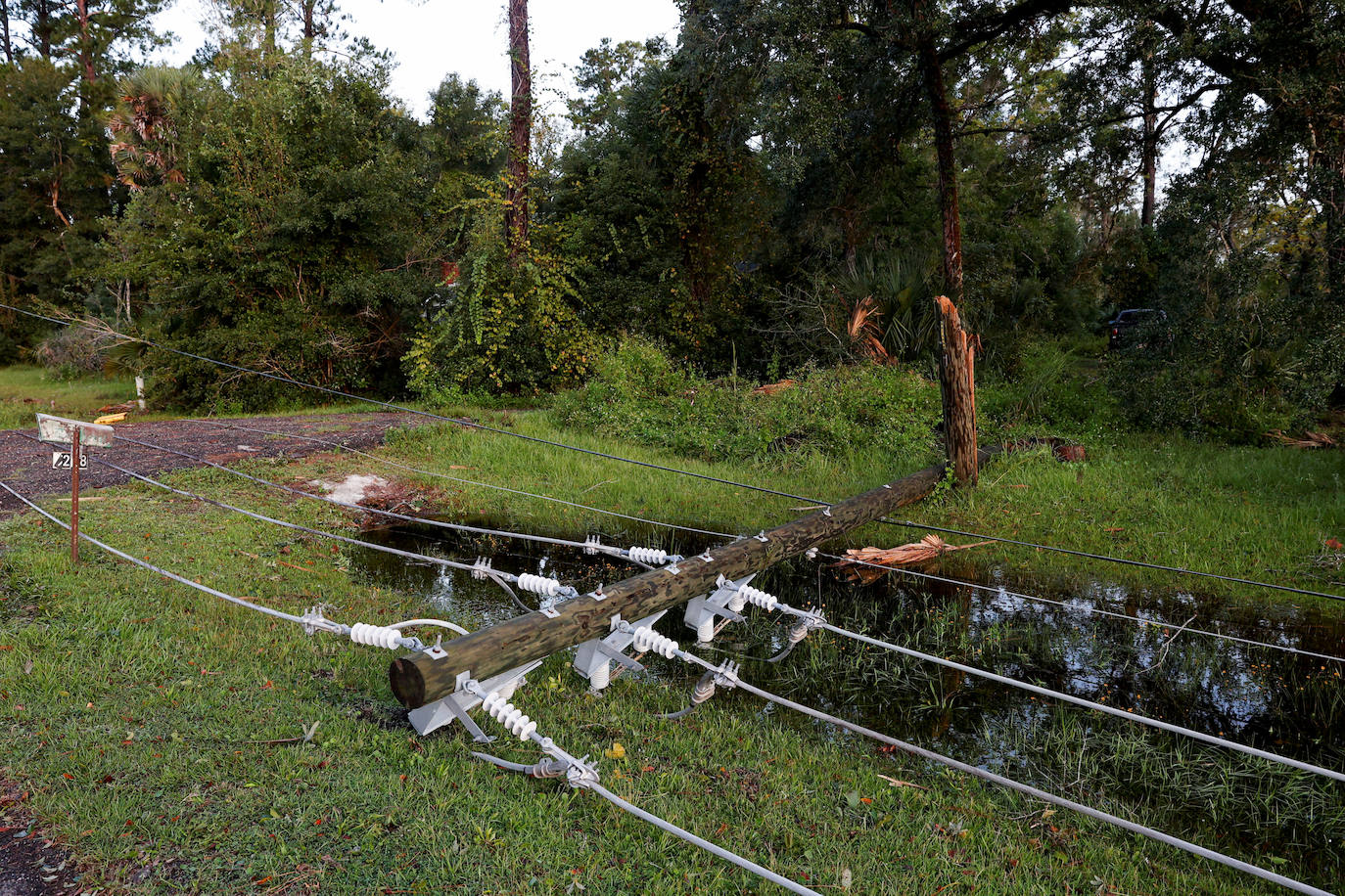 Fotos: el huracán Helene deja varios muertos y un reguero de destrucción en Estados Unidos