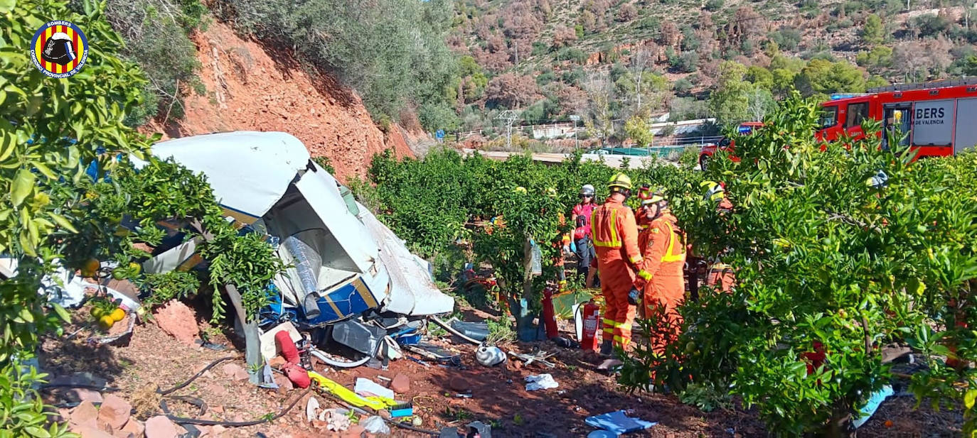 Tres muertos tras chocar un helicóptero con unos cables de alta tensión en el Monte Picayo