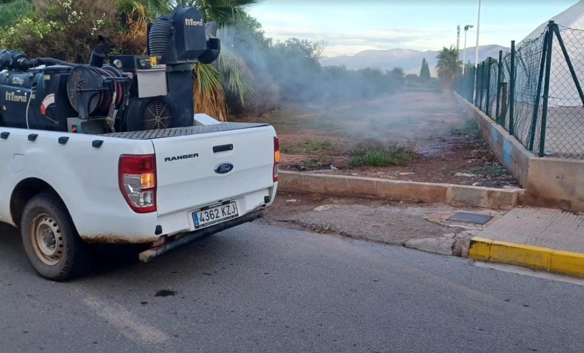 Moncofa actúa contra los mosquitos con tratamientos terrestres en focos urbanos