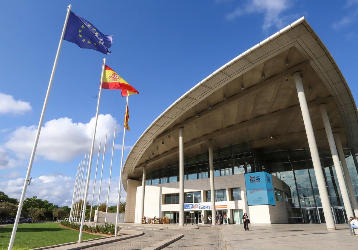 Fachada del Palacio de Congresos.