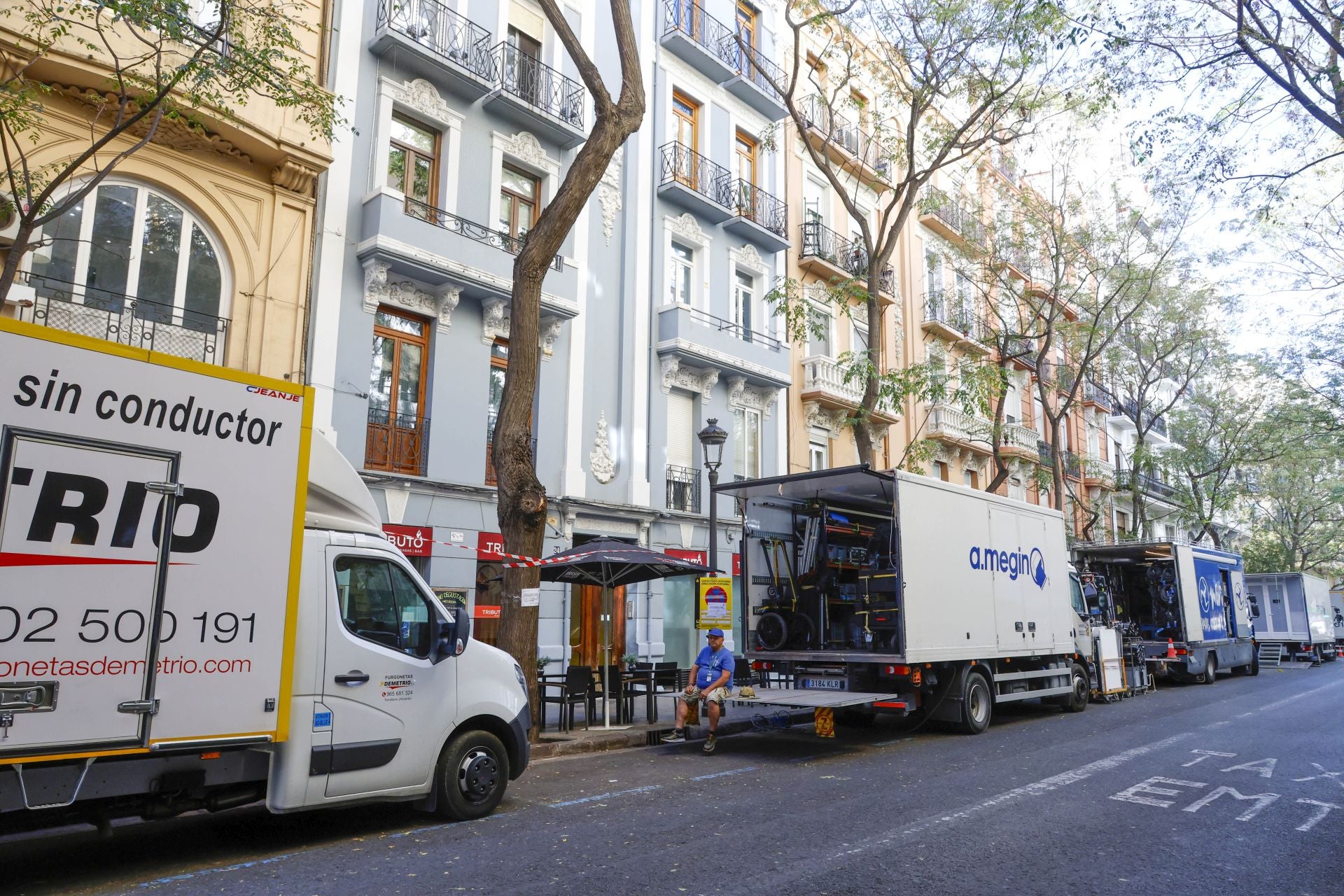 Ana Mena, de rodaje en Valencia