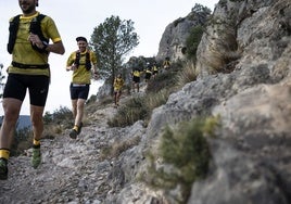 Participantes en la edición del Trail Solidari de 2023.