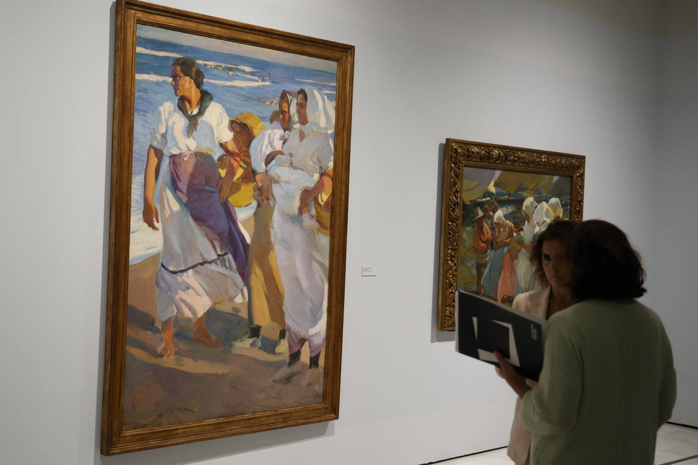 Fotos de la exposición &#039;En el mar de Sorolla con Manuel Vicent&#039;