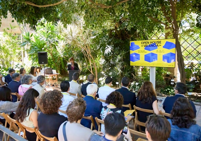 Presentación de Open House 2024, en el Jardín Botánico de Valencia.