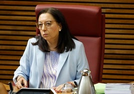 La presidenta de Les Corts Llanos Massó.