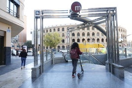 Nuevas medidas para los patinetes eléctricos en el metro de Valencia