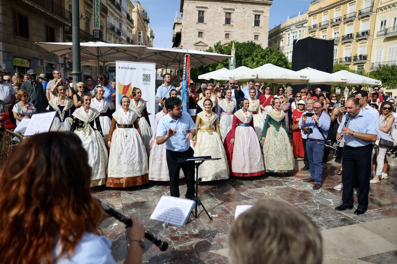 Las candidatas a fallera mayor de Valencia 2025, ante la Virgen de los Desamparados