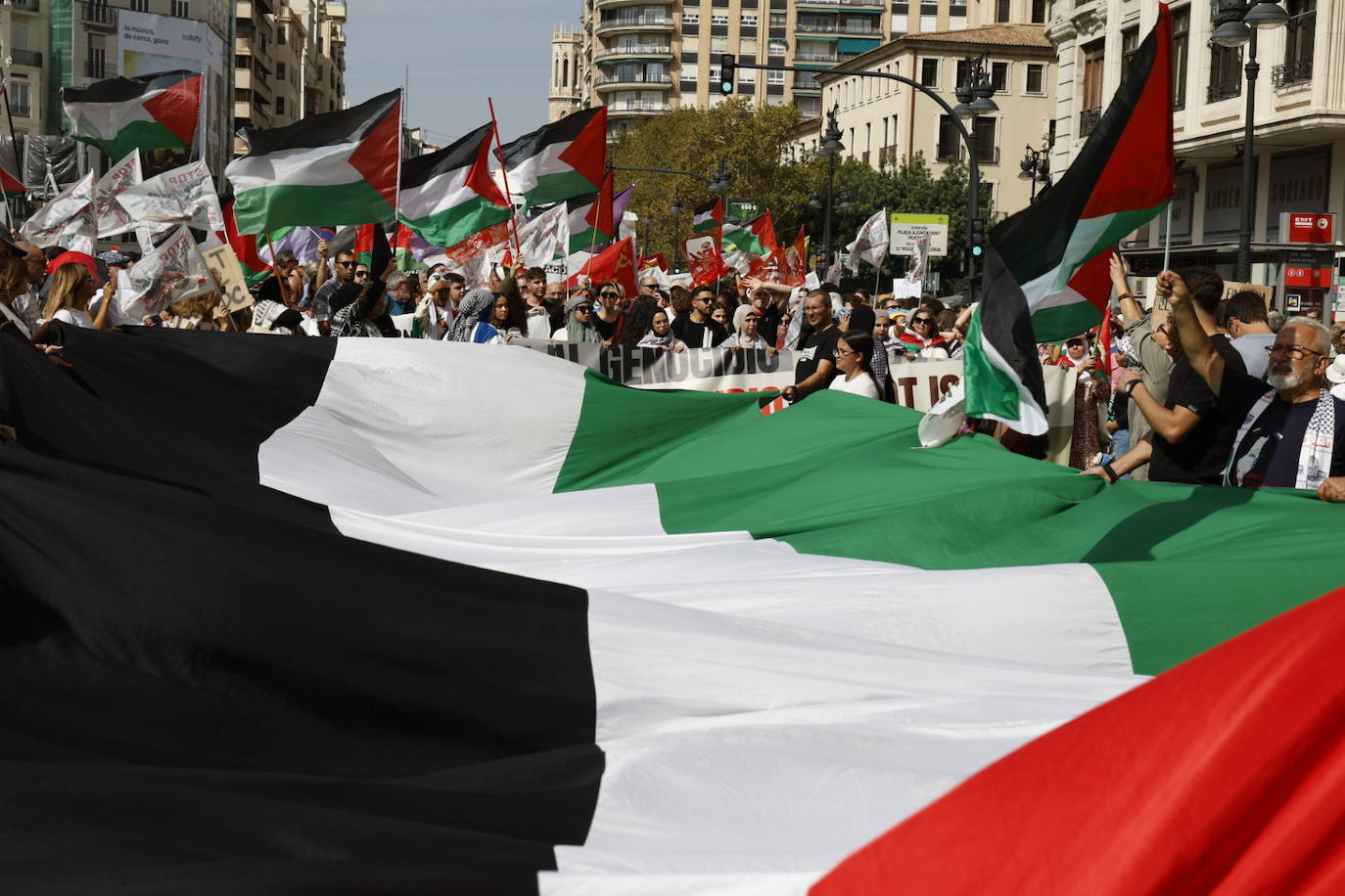 FOTOS | Manifestación por Palestina en Valencia