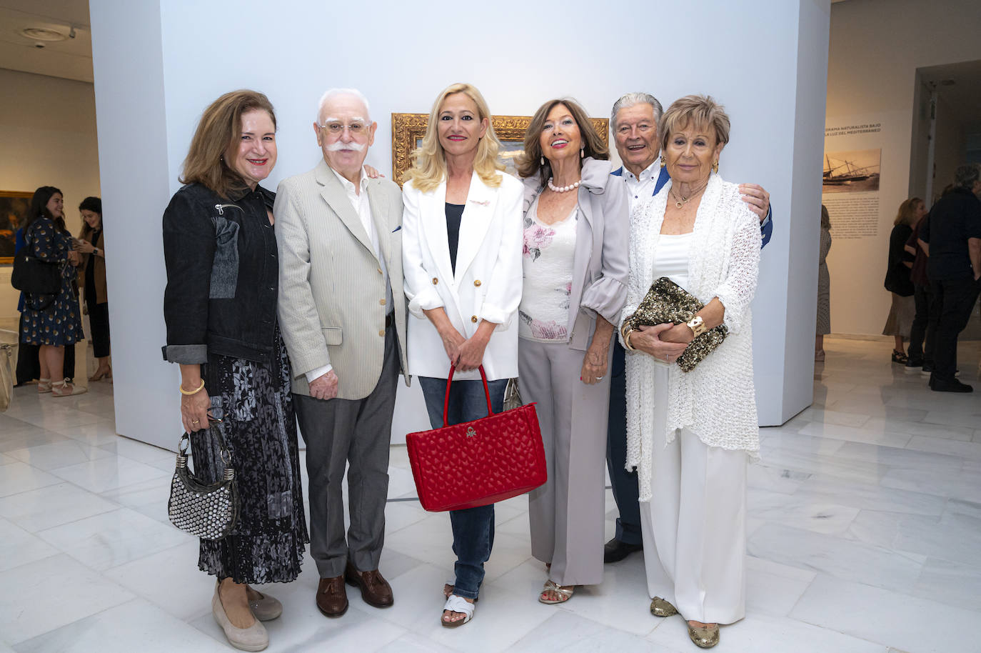 Patricia Puchol-Quixal, Marcos Cuevas, Mª José Marco, Pepa Martínez, Manolo Navarro y Amparo Company.