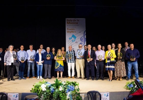 Premiados en la Gala de la Música, en una edición anterior.