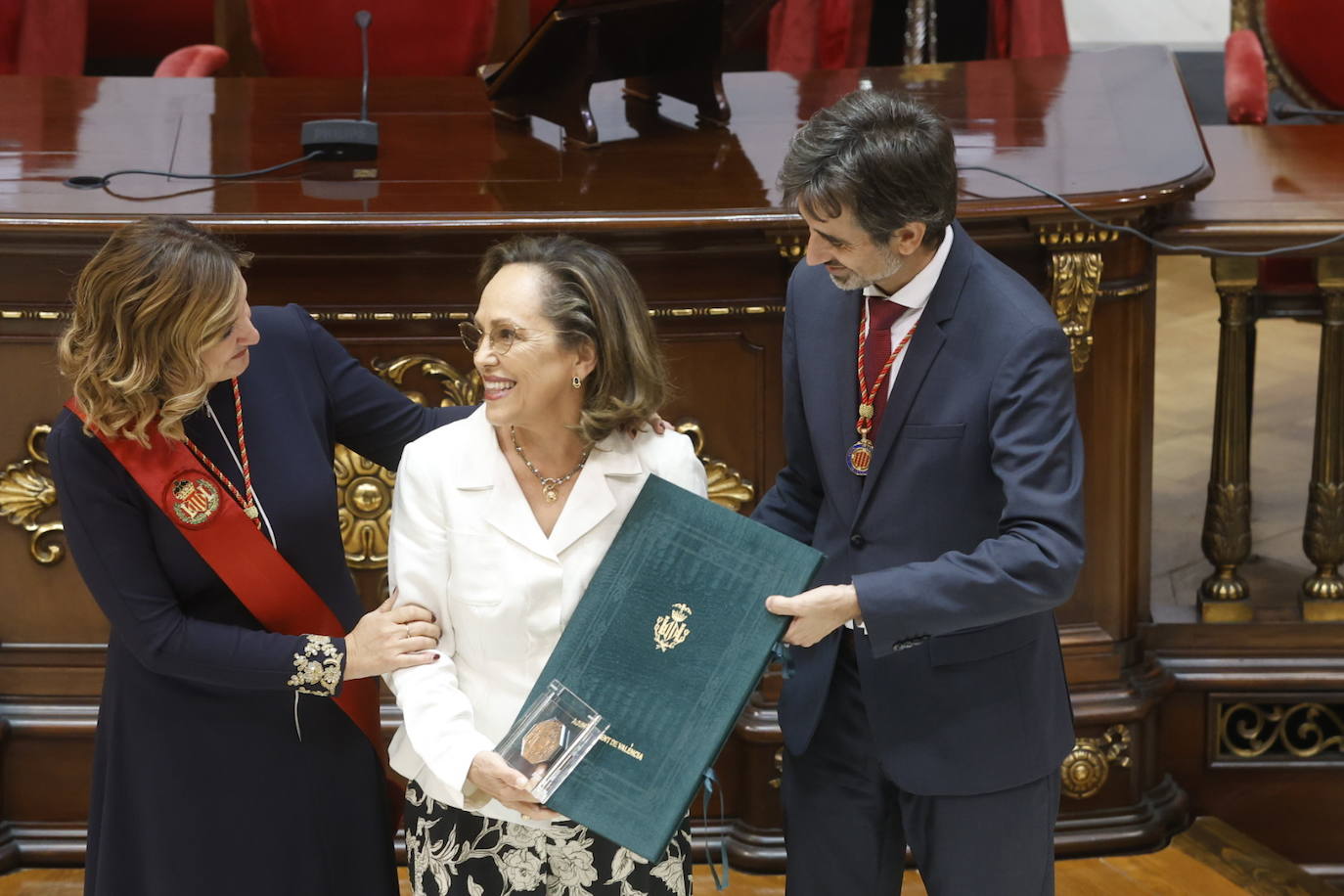 Fotos del acto de entrega de distinciones del Ayuntamiento de Valencia por el 9 d&#039;Octubre