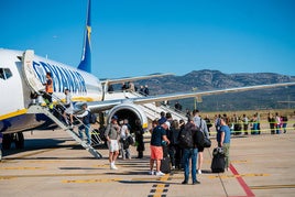 Vuelo de Ryanair.