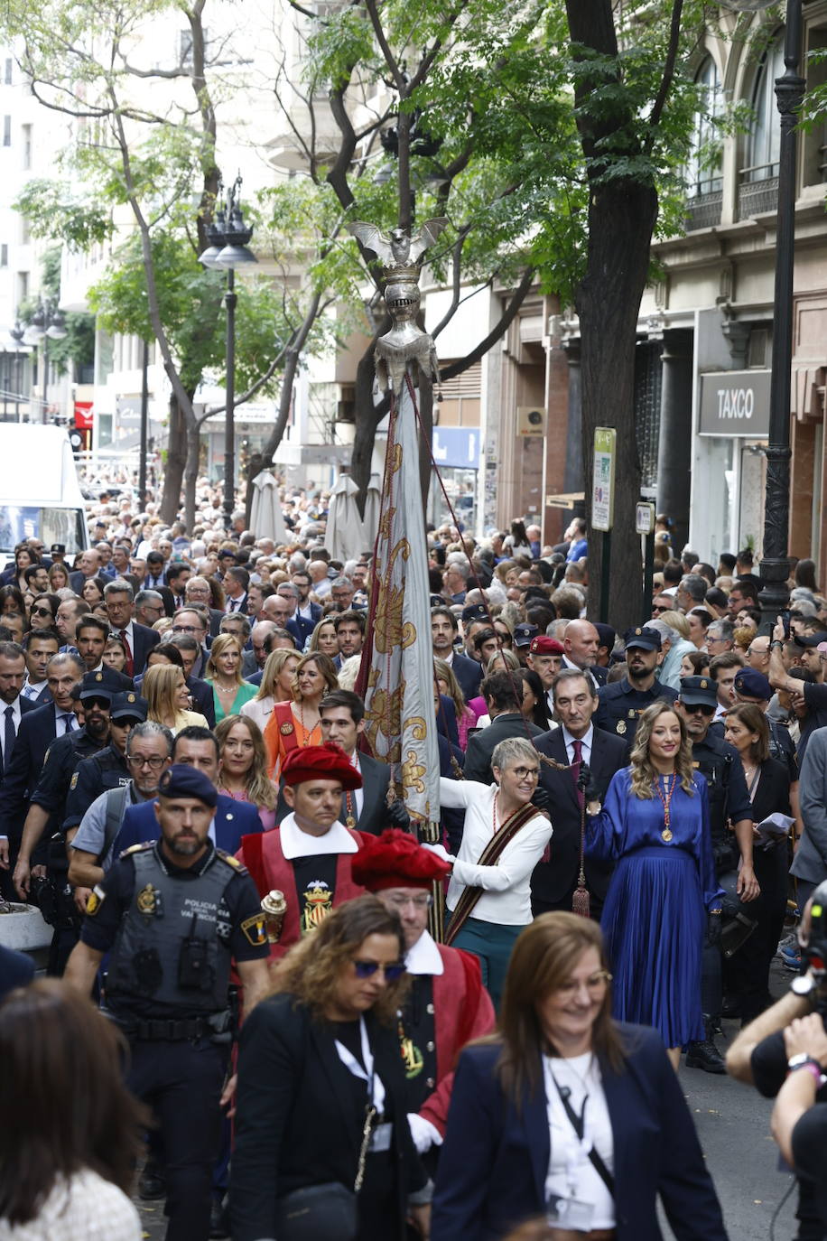 Procesión Cívica del 9 d&#039;Octubre en Valencia