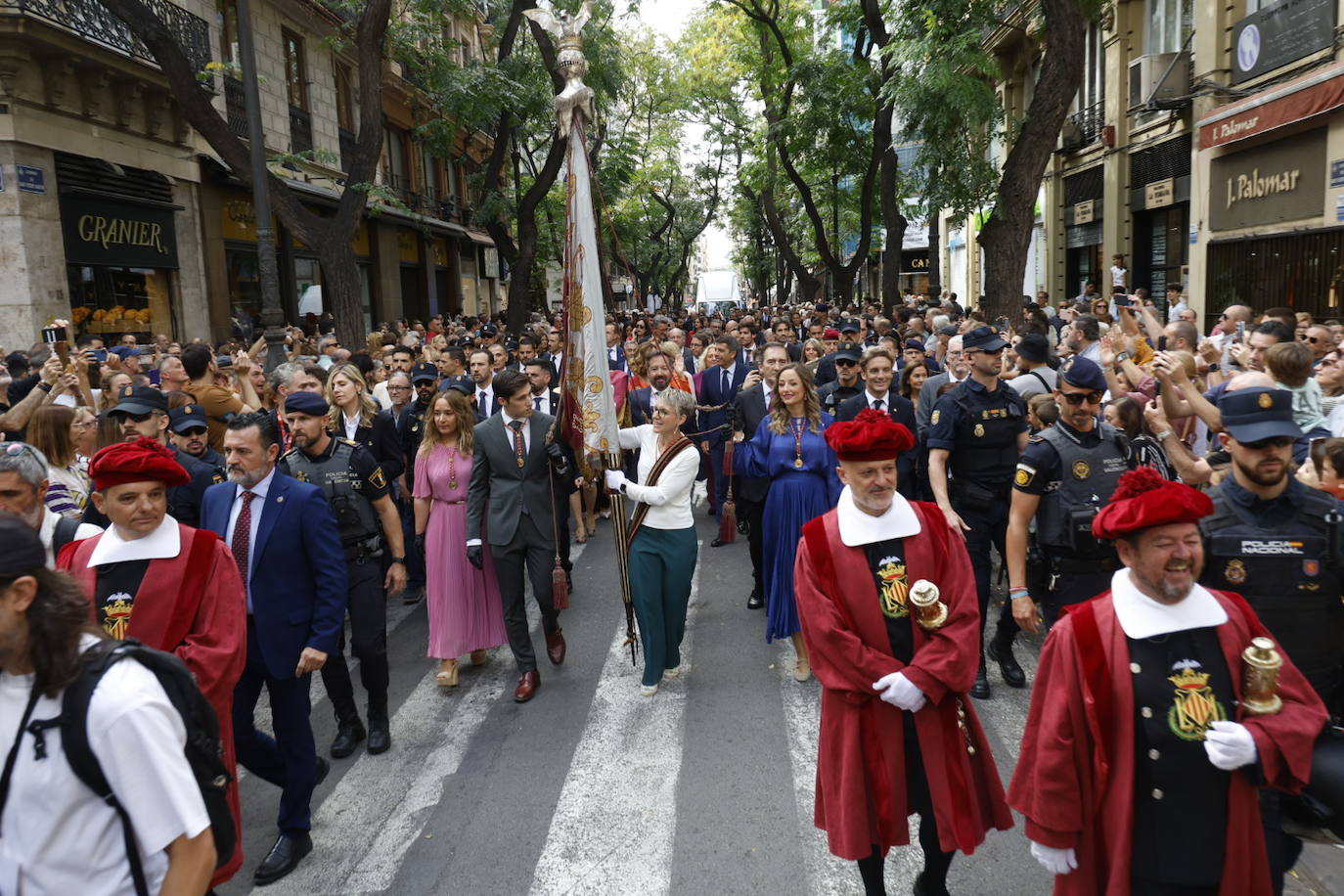 Procesión Cívica del 9 d&#039;Octubre en Valencia