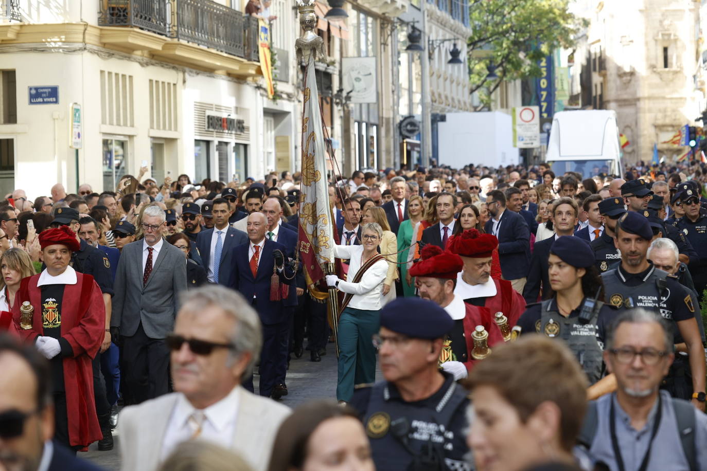 Procesión Cívica del 9 d&#039;Octubre en Valencia