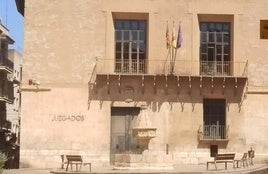 Juzgados de Xàtiva, donde se encuentra el Registro Civil del partido judicial.