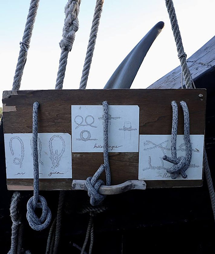 Imagen secundaria 2 - La Nao Victoria llega a Valencia: así es la vida dentro del barco