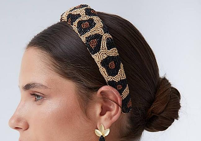 Diadema de leopardo de Coosy.