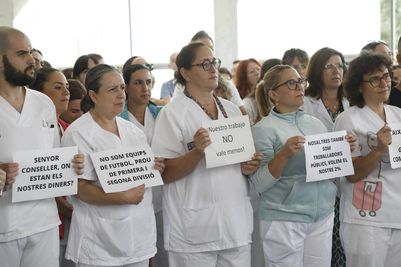 Imagen secundaria 2 - Varias imágenes de las distintas concentraciones en la comarca. 